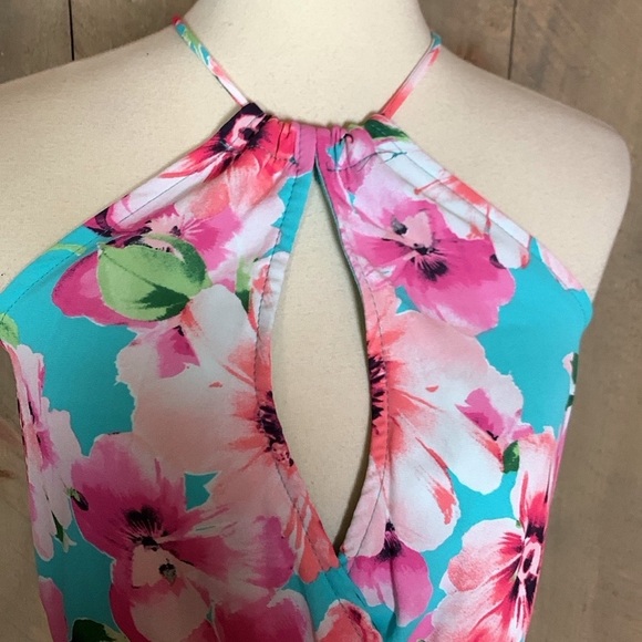Pink Lily Only One I Love floral maxi dress Size Small - Picture 5 of 11